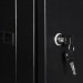 Шкаф настенный 19" 18U 600х450х903 GYDERS GDR-186045BM, металлическая дверь черный