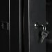 Шкаф настенный 19 6U 600х600х368 GYDERS GDR-66060B, стеклянная дверь черный