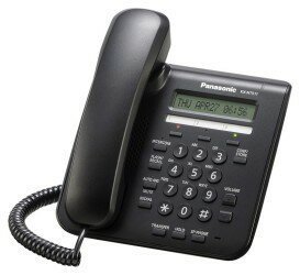 Системный цифровой VOIP-телефон Panasonic KX-NT511Ru с блоком питания